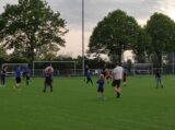 Laatste training S.K.N.W.K. JO9-1 van seizoen 2022-2023 (partijtje tegen de ouders) (157/178)